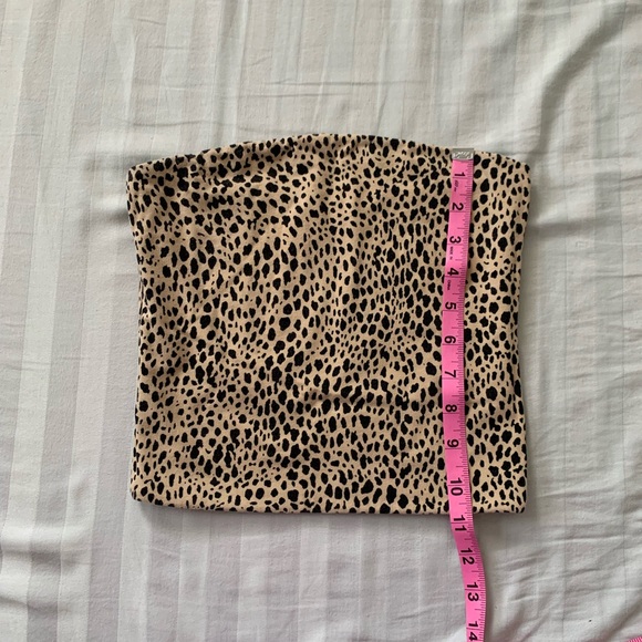 Brandy cheetah print tube top!!! - Picture 3 of 3